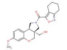 [rac-(3aS,9bS)-7-methoxy-2-(4,5,6,7-tetrahydro-2,1-benzisoxazol-3-ylcarbonyl)-1,2,3,9b-tetrahydrochromeno[3,4-c]pyrrol-3a(4H)-yl]methanol