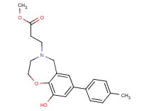 methyl 3-[9-hydroxy-7-(4-methylphenyl)-2,3-dihydro-1,4-benzoxazepin-4(5H)-yl]propanoate