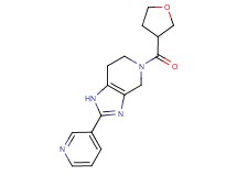 2-pyridin-3-yl-5-(tetrahydrofuran-3-ylcarbonyl)-4,5,6,7-tetrahydro-1H-imidazo[4,5-c]pyridine