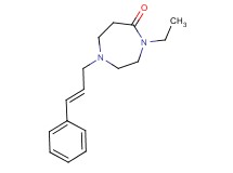 4-ethyl-1-[(2E)-3-phenyl-2-propen-1-yl]-1,4-diazepan-5-one