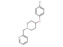 2-{[4-(4-chlorophenoxy)-1-piperidinyl]methyl}pyridine