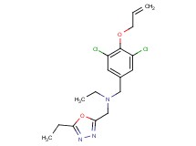 N-[4-(allyloxy)-3,5-dichlorobenzyl]-N-[(5-ethyl-1,3,4-oxadiazol-2-yl)methyl]ethanamine