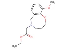 ethyl (10-methoxy-3,4-dihydro-2H-1,5-benzoxazocin-5(6H)-yl)acetate