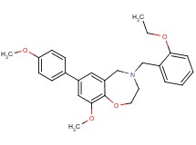 4-(2-ethoxybenzyl)-9-methoxy-7-(4-methoxyphenyl)-2,3,4,5-tetrahydro-1,4-benzoxazepine