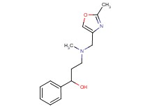 3-{methyl[(2-methyl-1,3-oxazol-4-yl)methyl]amino}-1-phenylpropan-1-ol