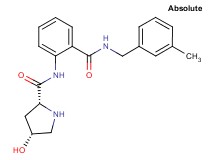 (4R)-4-hydroxy-N-(2-{[(3-methylbenzyl)amino]carbonyl}phenyl)-D-prolinamide hydrochloride