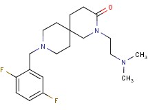 9-(2,5-difluorobenzyl)-2-[2-(dimethylamino)ethyl]-2,9-diazaspiro[5.5]undecan-3-one