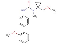 N'-(2'-methoxybiphenyl-4-yl)-N-[1-(methoxymethyl)cyclopropyl]-N-methylurea
