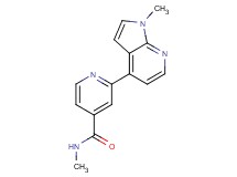 N-methyl-2-(1-methyl-1H-pyrrolo[2,3-b]pyridin-4-yl)isonicotinamide