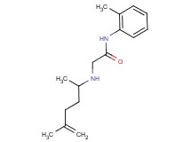 2-[(1,4-dimethylpent-4-en-1-yl)amino]-N-(2-methylphenyl)acetamide