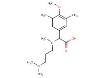 [[3-(dimethylamino)propyl](methyl)amino](4-methoxy-3,5-dimethylphenyl)acetic acid