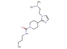 N-butyl-4-{1-[2-(dimethylamino)ethyl]-1H-imidazol-2-yl}-1-piperidinecarboxamide