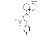 (1R,9aR)-N-[(1S)-2-amino-1-(4-hydroxybenzyl)-2-oxoethyl]octahydro-2H-quinolizine-1-carboxamide