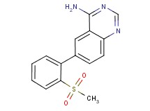 6-[2-(methylsulfonyl)phenyl]quinazolin-4-amine