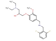 1-(diethylamino)-3-(4-{[(2,6-difluorobenzyl)amino]methyl}-2-methoxyphenoxy)-2-propanol