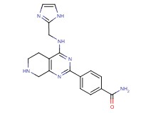 4-{4-[(1H-imidazol-2-ylmethyl)amino]-5,6,7,8-tetrahydropyrido[3,4-d]pyrimidin-2-yl}benzamide