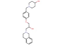 1-{4-[3-(3,4-dihydroisoquinolin-2(1H)-yl)-2-hydroxypropoxy]benzyl}piperidin-4-ol