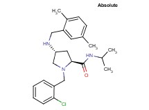 (4R)-1-(2-chlorobenzyl)-4-[(2,5-dimethylbenzyl)amino]-N-isopropyl-L-prolinamide
