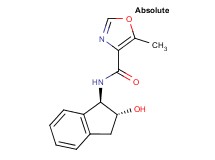 N-[(1R,2R)-2-hydroxy-2,3-dihydro-1H-inden-1-yl]-5-methyl-1,3-oxazole-4-carboxamide