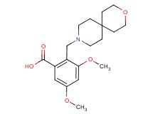 3,5-dimethoxy-2-(3-oxa-9-azaspiro[5.5]undec-9-ylmethyl)benzoic acid