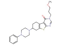 3-(3-methoxypropyl)-7-(4-phenyl-1-piperazinyl)-5,6,7,8-tetrahydro[1]benzothieno[2,3-d]pyrimidin-4(3H)-one