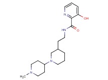 3-hydroxy-N-[2-(1'-methyl-1,4'-bipiperidin-3-yl)ethyl]pyridine-2-carboxamide