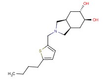 (3aR*,5S*,6S*,7aS*)-2-[(5-butyl-2-thienyl)methyl]octahydro-1H-isoindole-5,6-diol