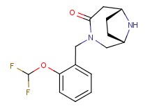 rel-(1S,6R)-3-[2-(difluoromethoxy)benzyl]-3,9-diazabicyclo[4.2.1]nonan-4-one hydrochloride