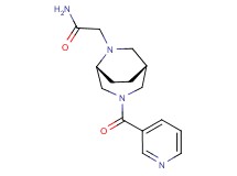 2-[(1R*,5R*)-3-(3-pyridinylcarbonyl)-3,6-diazabicyclo[3.2.2]non-6-yl]acetamide