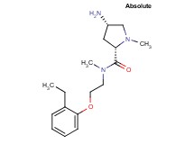 (2S,4S)-4-amino-N-[2-(2-ethylphenoxy)ethyl]-N,1-dimethylpyrrolidine-2-carboxamide