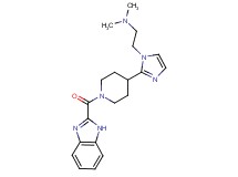 (2-{2-[1-(1H-benzimidazol-2-ylcarbonyl)-4-piperidinyl]-1H-imidazol-1-yl}ethyl)dimethylamine