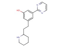 3-(2-piperidin-2-ylethyl)-5-pyrimidin-2-ylphenol