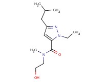 1-ethyl-N-(2-hydroxyethyl)-3-isobutyl-N-methyl-1H-pyrazole-5-carboxamide