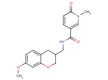 N-[(7-methoxy-3,4-dihydro-2H-chromen-3-yl)methyl]-1-methyl-6-oxo-1,6-dihydropyridine-3-carboxamide