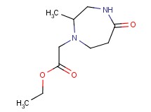 ethyl (2-methyl-5-oxo-1,4-diazepan-1-yl)acetate