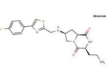 (3S,7S,8aS)-7-({[4-(4-fluorophenyl)-1,3-thiazol-2-yl]methyl}amino)-3-propylhexahydropyrrolo[1,2-a]pyrazine-1,4-dione