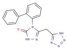 4-biphenyl-2-yl-5-(1H-tetrazol-5-ylmethyl)-2,4-dihydro-3H-1,2,4-triazol-3-one