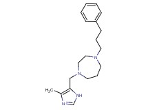 1-[(4-methyl-1H-imidazol-5-yl)methyl]-4-(3-phenylpropyl)-1,4-diazepane