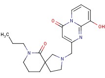 9-hydroxy-2-[(6-oxo-7-propyl-2,7-diazaspiro[4.5]dec-2-yl)methyl]-4H-pyrido[1,2-a]pyrimidin-4-one