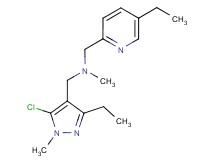 1-(5-chloro-3-ethyl-1-methyl-1H-pyrazol-4-yl)-N-[(5-ethylpyridin-2-yl)methyl]-N-methylmethanamine