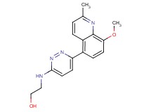 2-{[6-(8-methoxy-2-methylquinolin-5-yl)pyridazin-3-yl]amino}ethanol