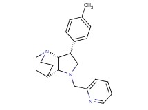 (3R*,3aR*,7aR*)-3-(4-methylphenyl)-1-(pyridin-2-ylmethyl)octahydro-4,7-ethanopyrrolo[3,2-b]pyridine