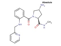 (4R)-4-amino-N-methyl-1-{2-[(pyridin-2-ylmethyl)amino]benzoyl}-L-prolinamide