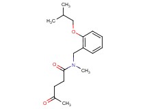 N-(2-isobutoxybenzyl)-N-methyl-4-oxopentanamide