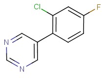 5-(2-chloro-4-fluorophenyl)pyrimidine