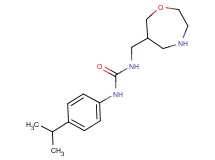 N-(4-isopropylphenyl)-N'-(1,4-oxazepan-6-ylmethyl)urea hydrochloride