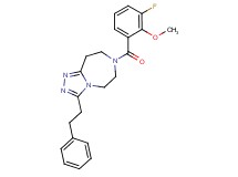 7-(3-fluoro-2-methoxybenzoyl)-3-(2-phenylethyl)-6,7,8,9-tetrahydro-5H-[1,2,4]triazolo[4,3-d][1,4]diazepine