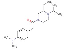 4-[2-(3-ethyl-4-isopropyl-1-piperazinyl)-2-oxoethyl]-N,N-dimethylaniline