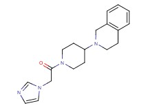2-[1-(1H-imidazol-1-ylacetyl)-4-piperidinyl]-1,2,3,4-tetrahydroisoquinoline