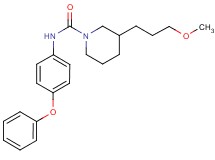 3-(3-methoxypropyl)-N-(4-phenoxyphenyl)piperidine-1-carboxamide